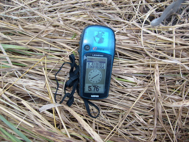 GPS reading