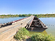 #11: Pontoon bridge over Syr Darya