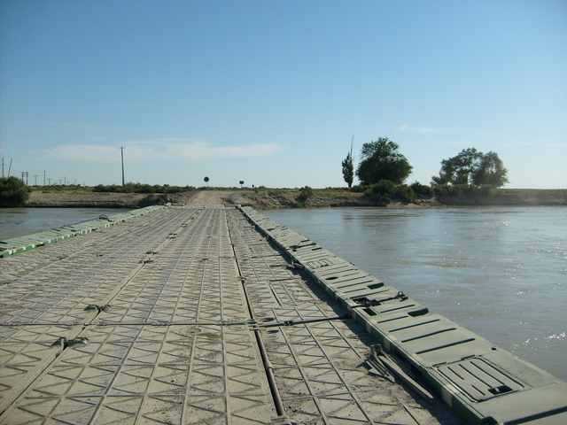 The bridge (2 km from the confluence)
