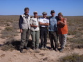 #5: Our group at the confluence point. From Left to right: me, Netty, Alex, Folkert (Netty's husband) Yvonne (my wife)