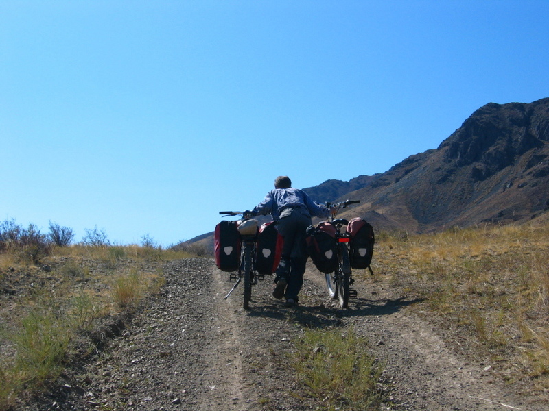 Pushing the Bikes