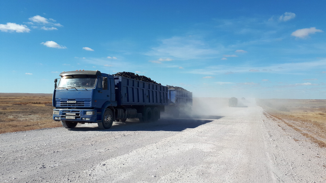 Truck caravans / караваны грузовиков