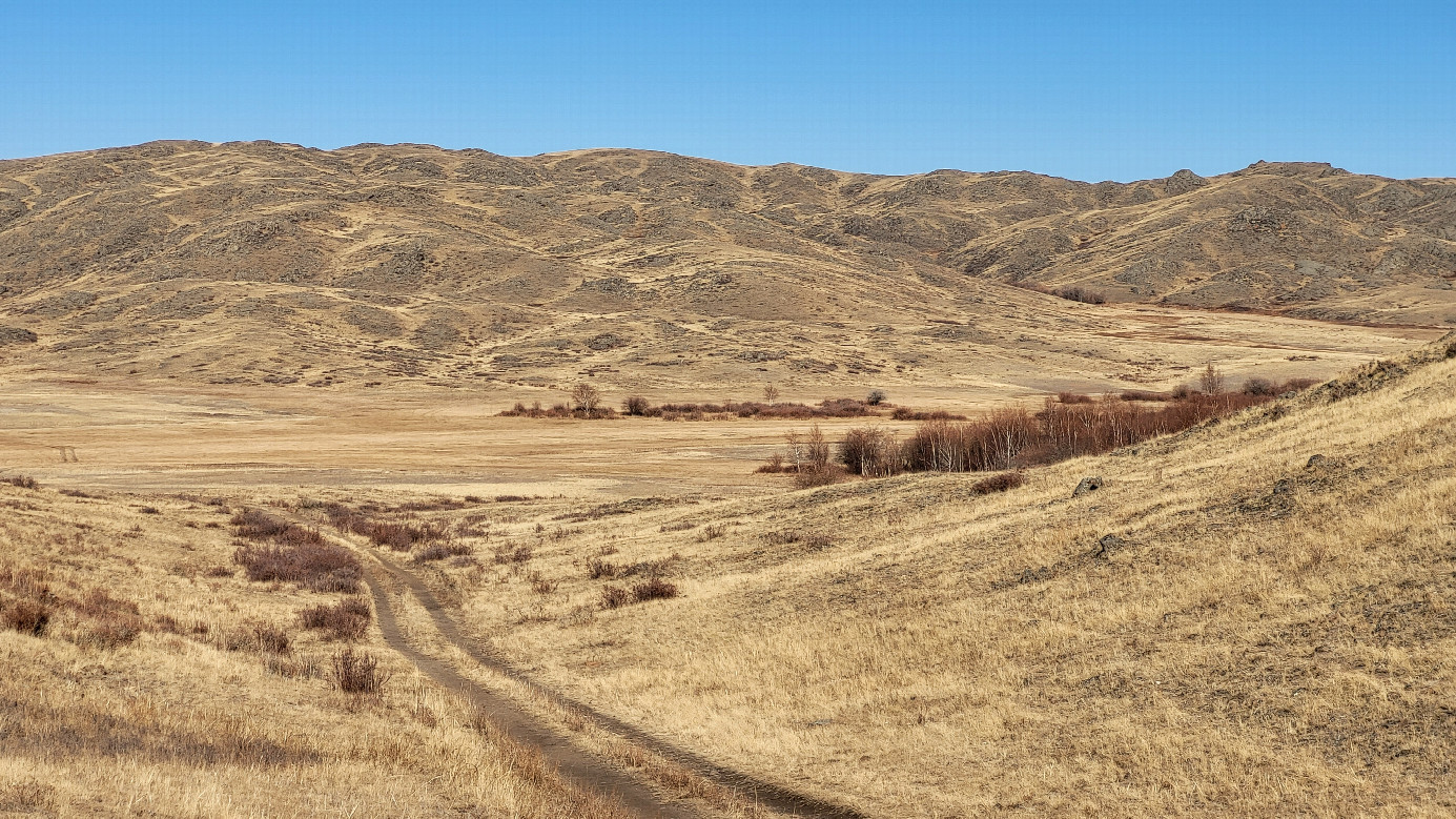 View towards the confluence / вид в сторону слияния