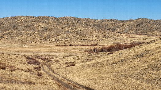 #1: View towards the confluence / вид в сторону слияния