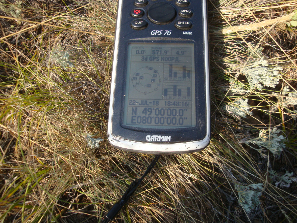 GPS reading