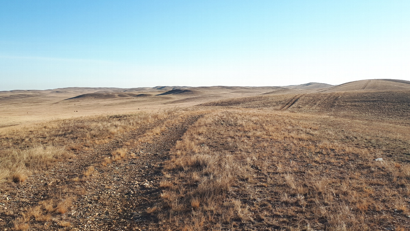 Road through the hills / дорога по сопкам