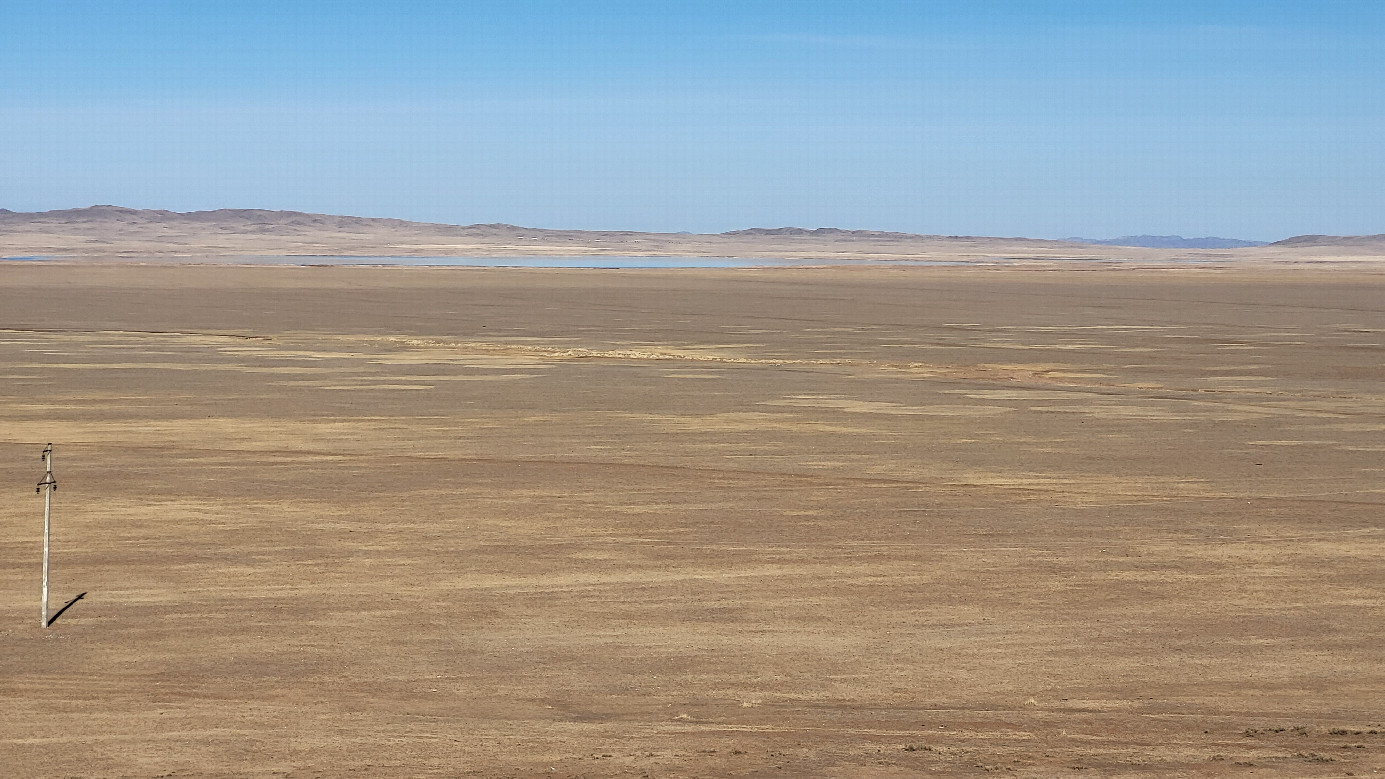 View toward CP from the road / вид в сторону слияния с дороги