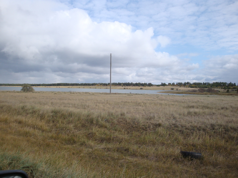 Вид с трассы рядом с пересечением / View from the motorway near the confluence