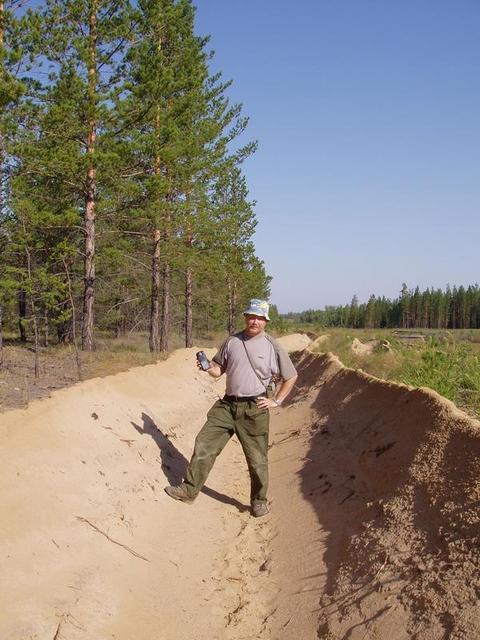 Kazakhstan-Russia Border.