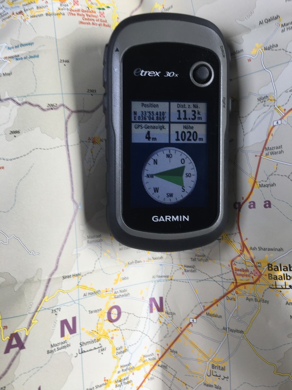 GPS reading