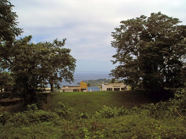 View towards the harbour