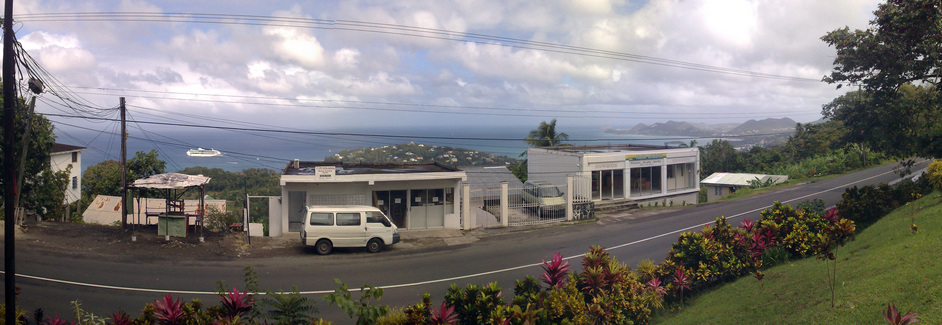 View from the confluence area