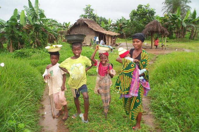 A family we met on the road