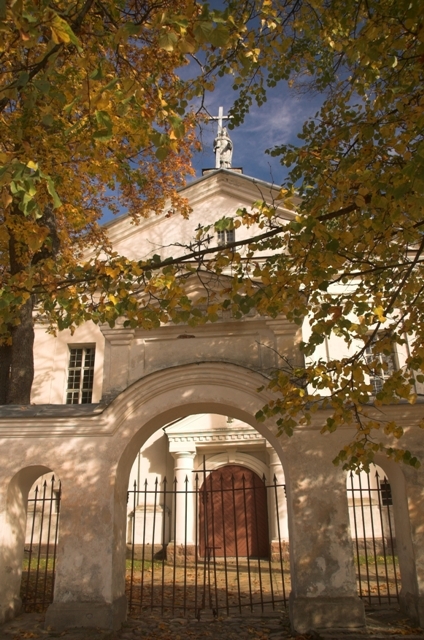 Church near the Center of Europe