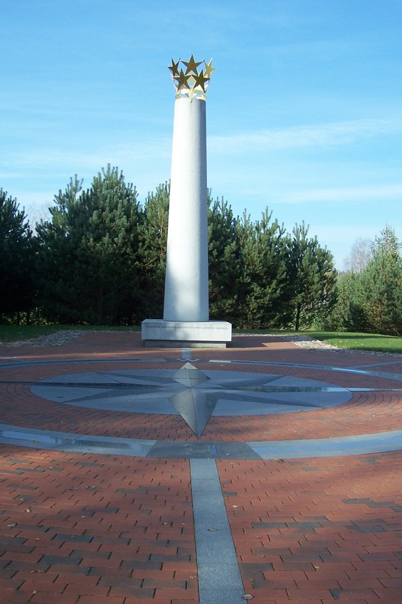 Centre of European Continent - a column by Gediminas Jokūbonis