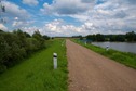 #2: View East (along the top of the earthen dam)