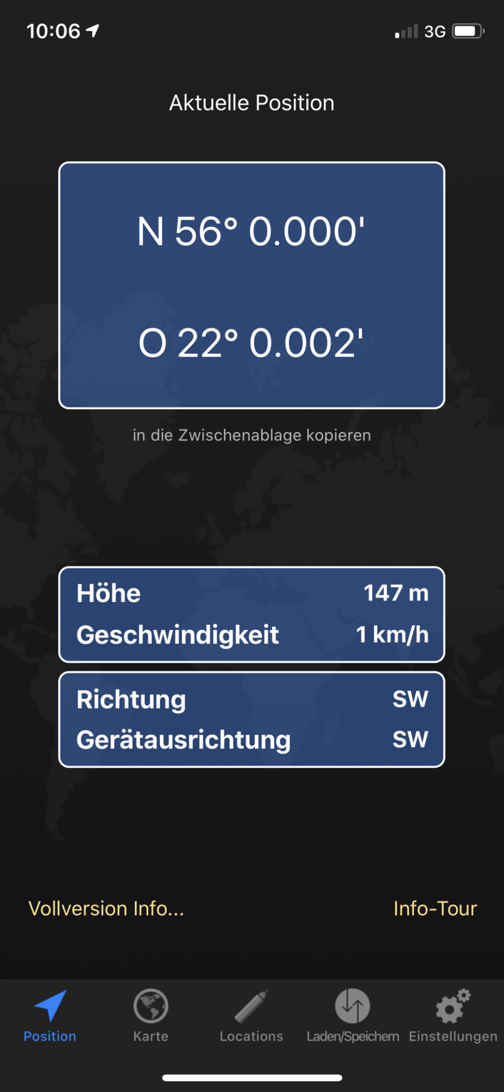 GPS Reading
