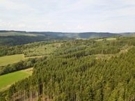 #8: View North, from 50m above the point