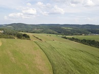 #9: View East, from 50m above the point