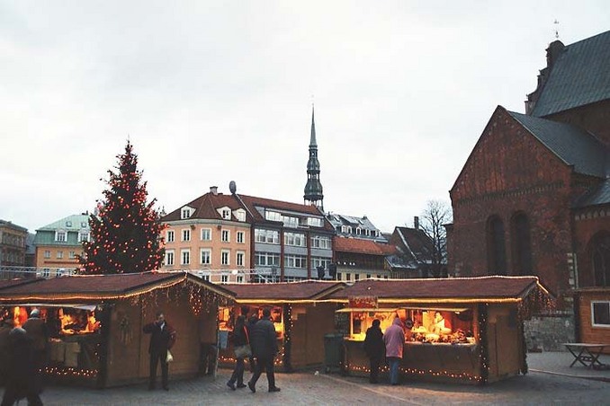 Dom square in Riga