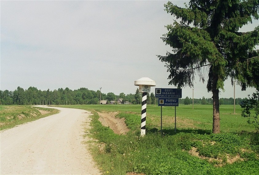 passing the close border to Estonia
