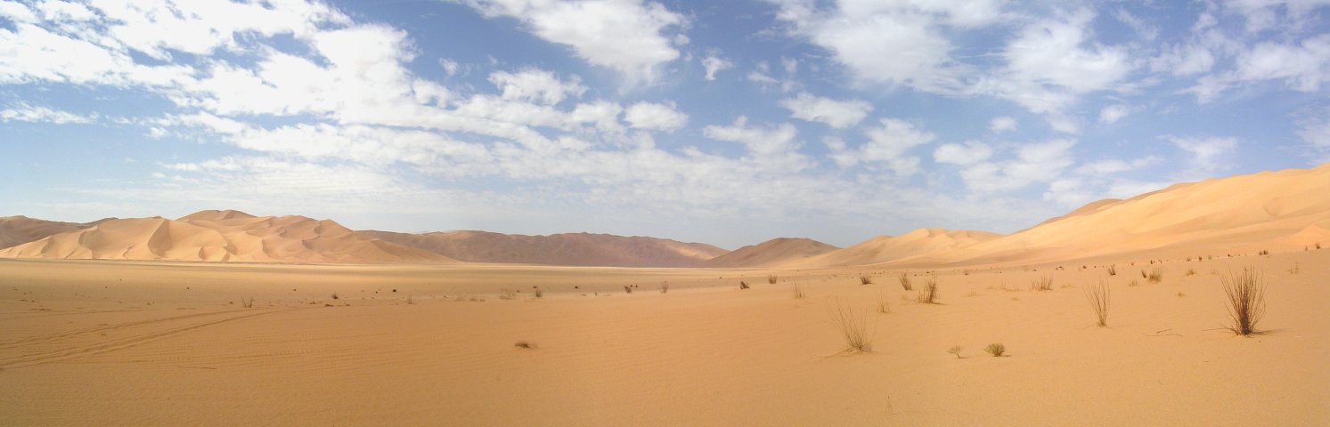 Panoramic view Southwest to Northwest