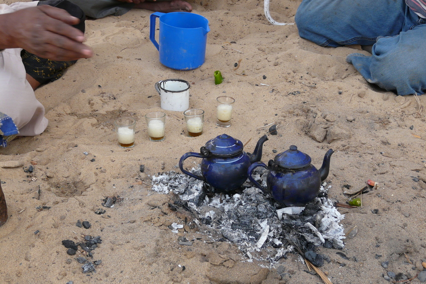 Brewing tea