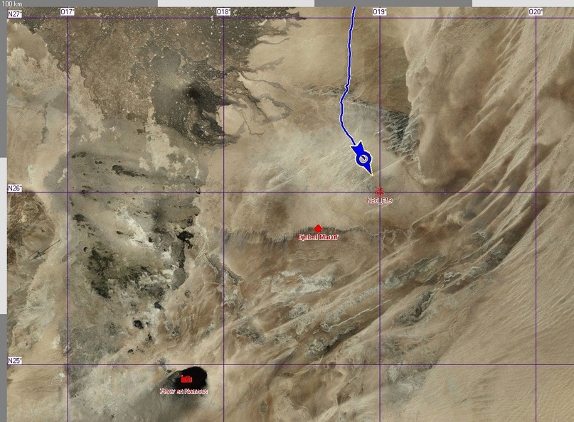 Approach with satellite map navigation (Source: MS Virtual Earth)