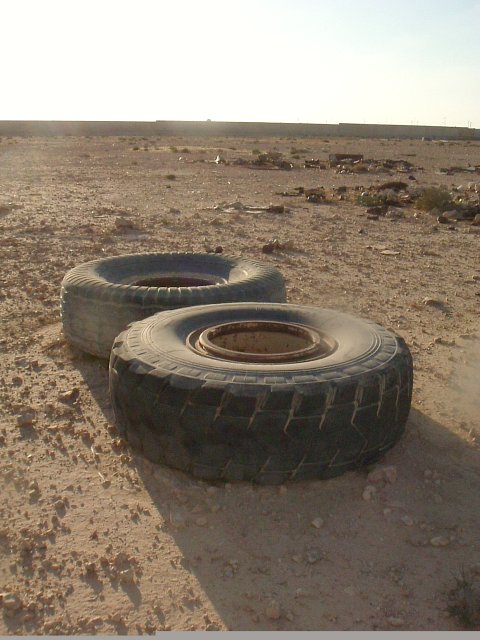 Looking west from site with rather less detritus