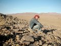 #8: Caleb Rogers sitting near the CP