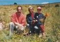 #7: My son, me, and the friendly farmer at the Confluence