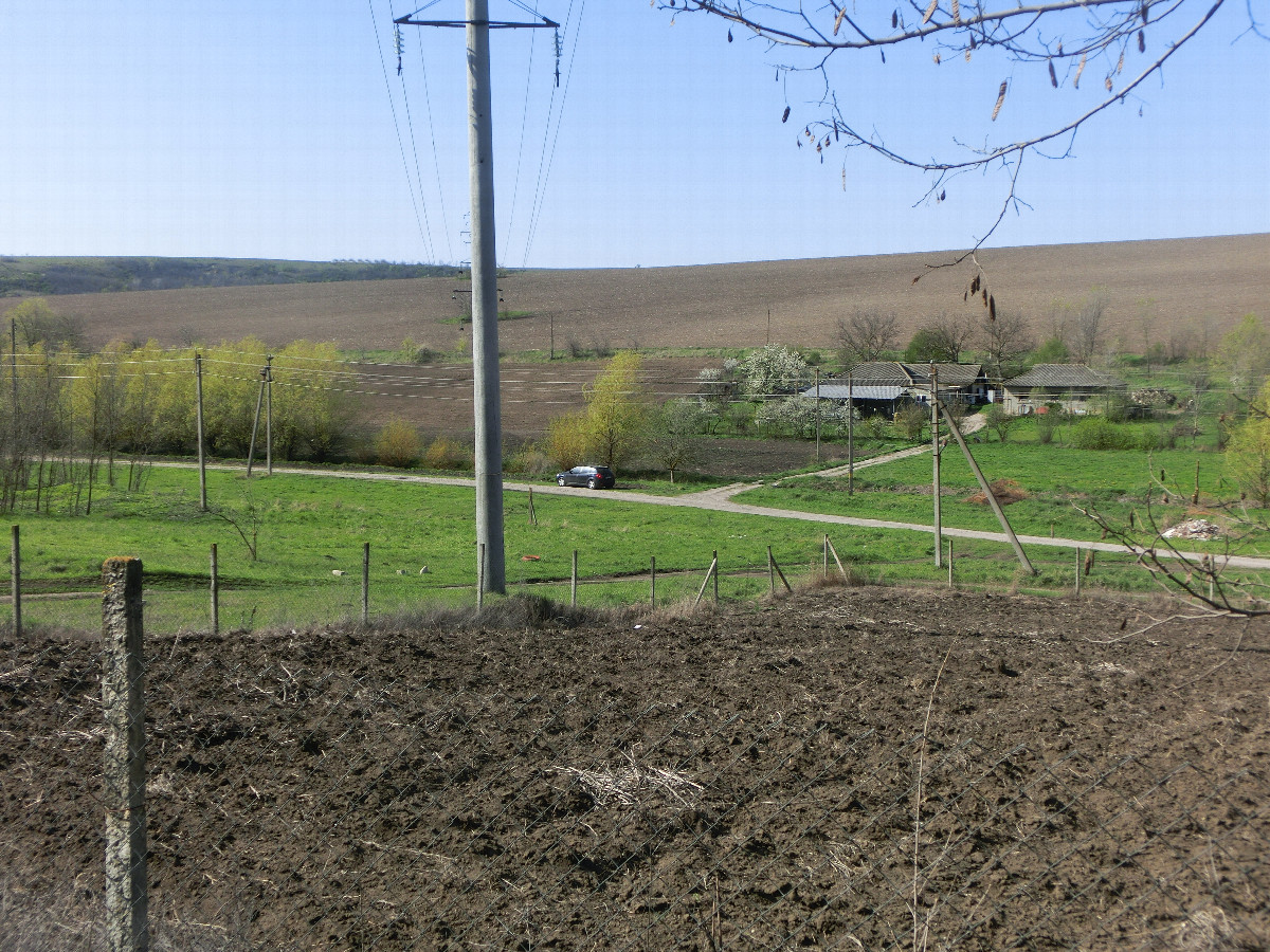 Blick vom Punkt zum Auto - View from N47E29 to the car