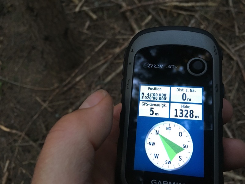 GPS reading
