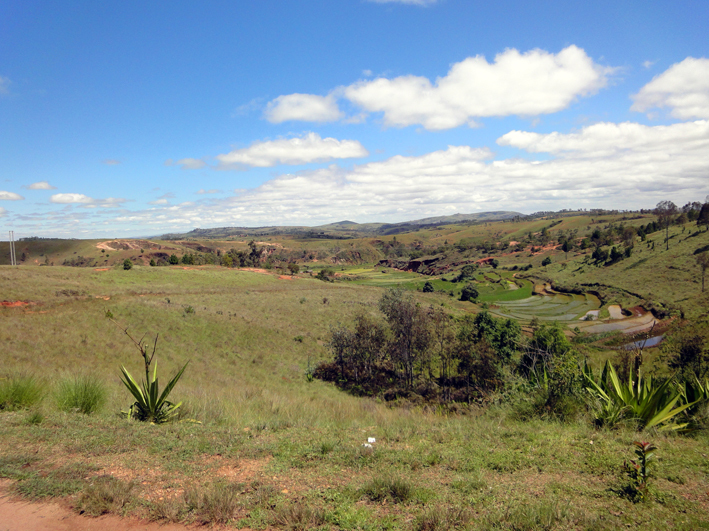 The landscape surrounding the CP