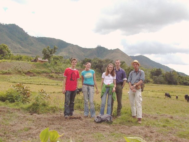 The international explorers team celebrating