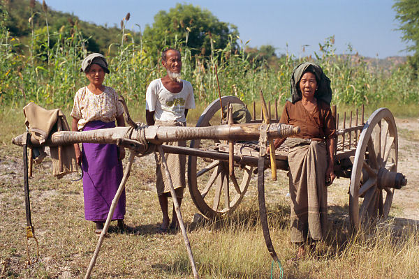 Farmers near the degree confluence