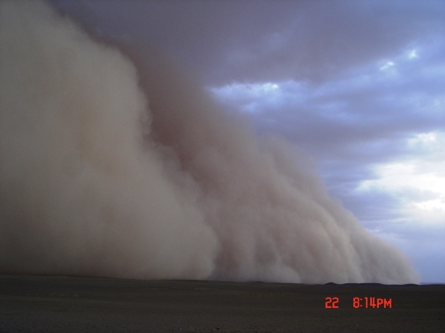 Caming sandstorm