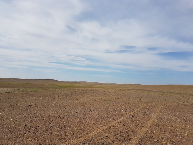 View North: Gobi vastness