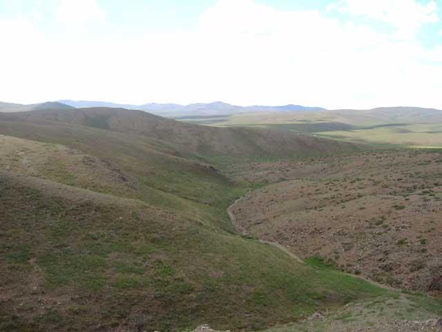 West view from the confluence