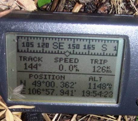 GPS view at closest approach