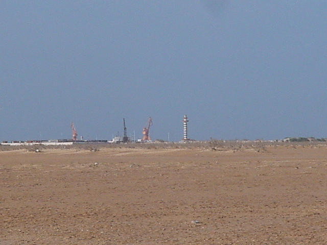 A closer shot of the lighthouse just about 1000 meters from the Confluence