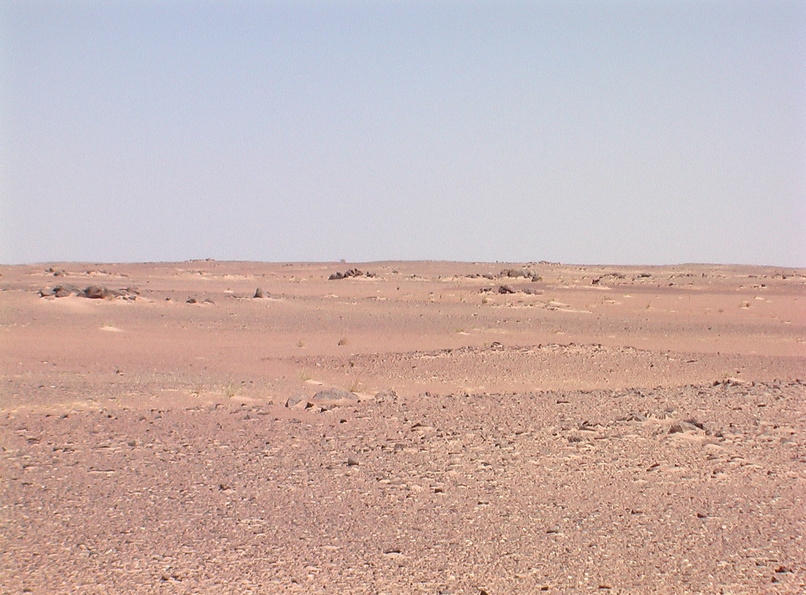 Northern direction from CP