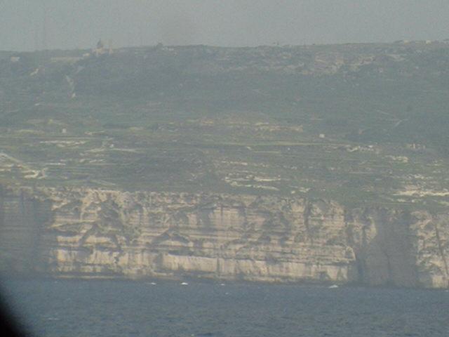 A closer look to Malta's cliffs and steep slopes