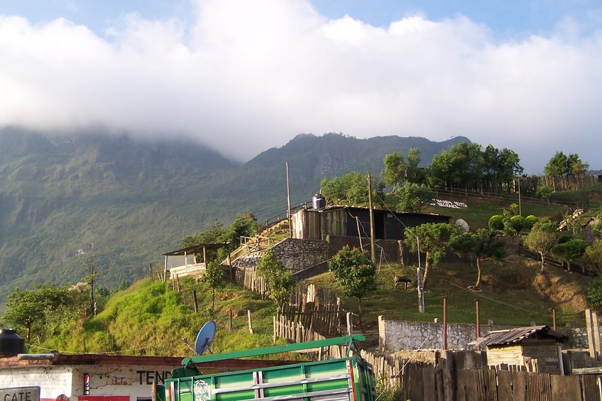 Esta parte de Chiapas es montañosa. This part of Chiapas it is hilly