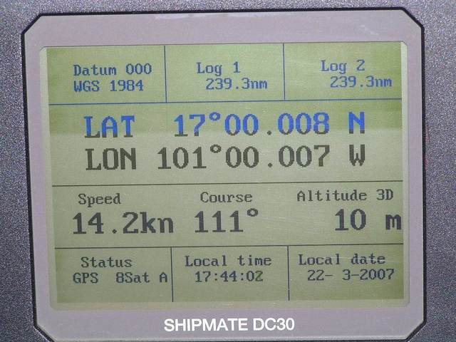 GPS display