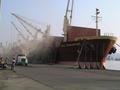 #6: The "UBC Singapore" loading clinker at Manzanillo, Mexico