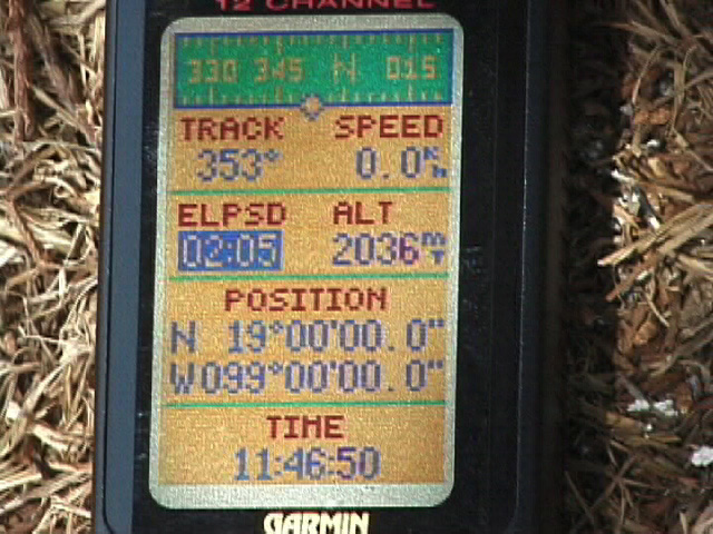 GPS reading