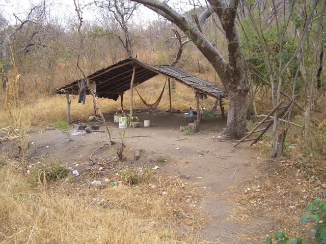 We start hiking from this lodging