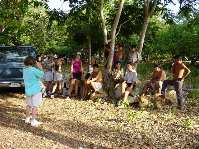 Our visiting team with some Yodzonot locals