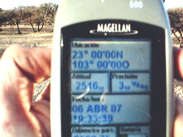 Foto del GPS